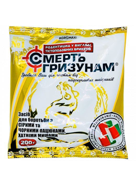 Смерть грызунам 200 г, пакет (тесто)
